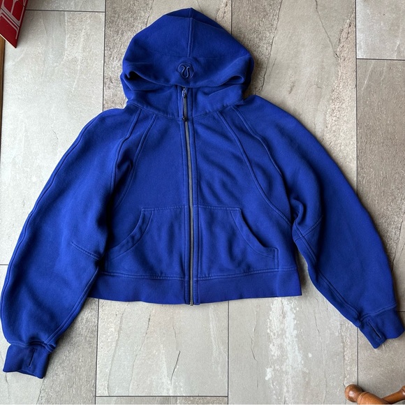 Lululemon Scuba Oversized Full-Zip in Larkspur - Picture 5 of 9